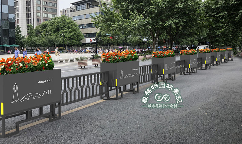 什么是防撞花箱護(hù)欄？