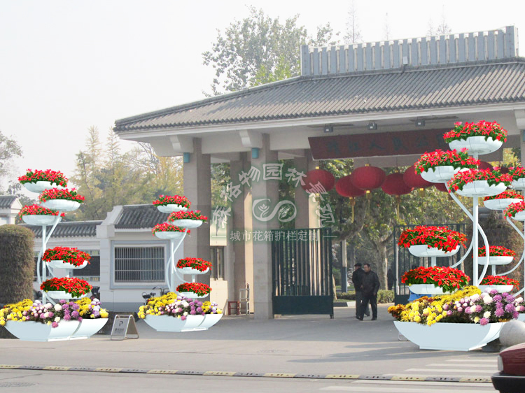 戶外園林多層花架設計中的注意事項