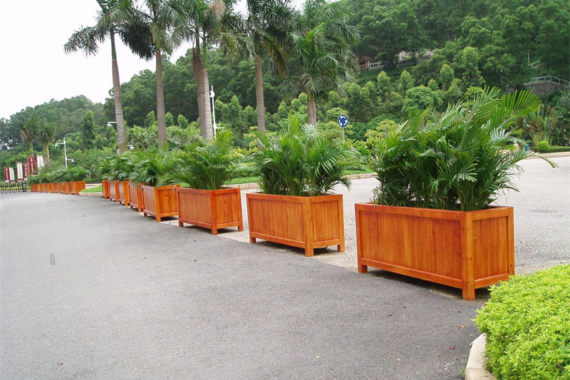 戶外防腐木花箱常見的尺寸有哪些