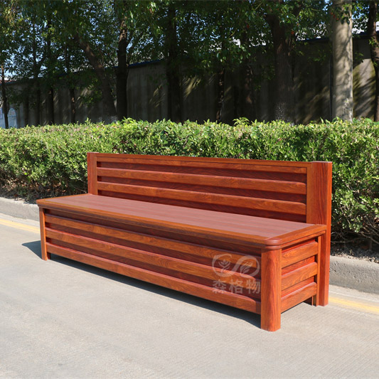 簡易公園鋁合金座椅