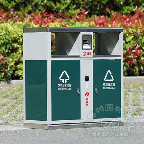 安徽公園街道環(huán)衛(wèi)不銹鋼垃圾箱