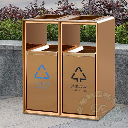 安徽電鍍不銹鋼環(huán)衛(wèi)垃圾箱