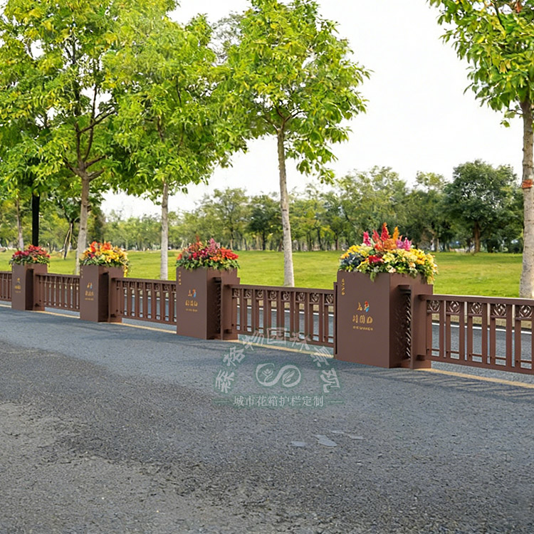 常州城市印象交通花箱護(hù)欄