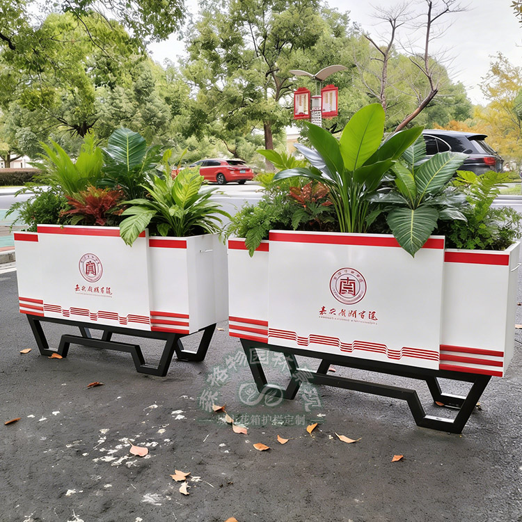哈爾濱學(xué)校定制花箱