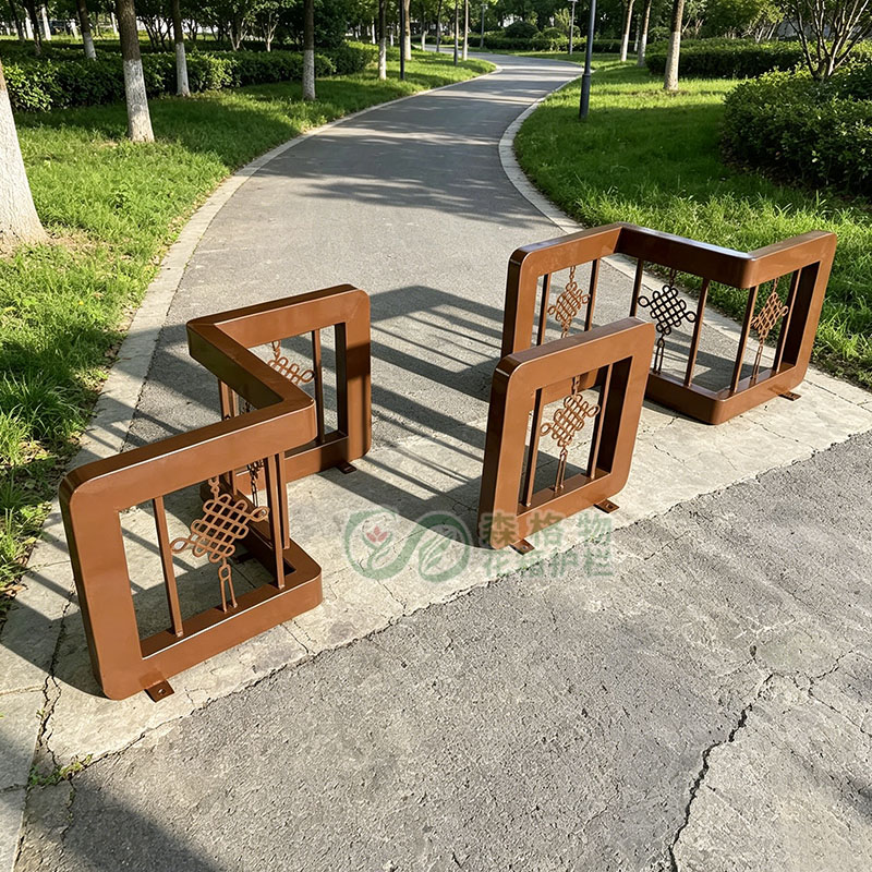 森格物中國結(jié)造型車擋