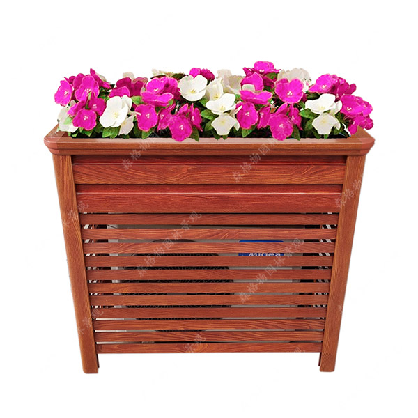 檀木紋鋁合金空調(diào)機(jī)外罩