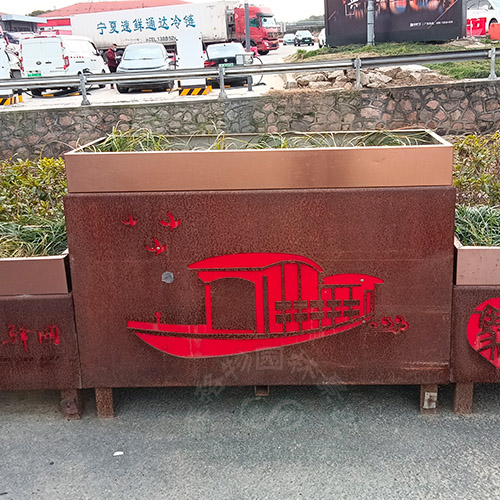 城市景觀文化花箱