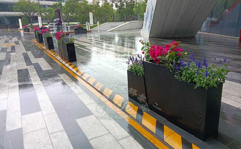 浙江寧波鳥巢花箱案例