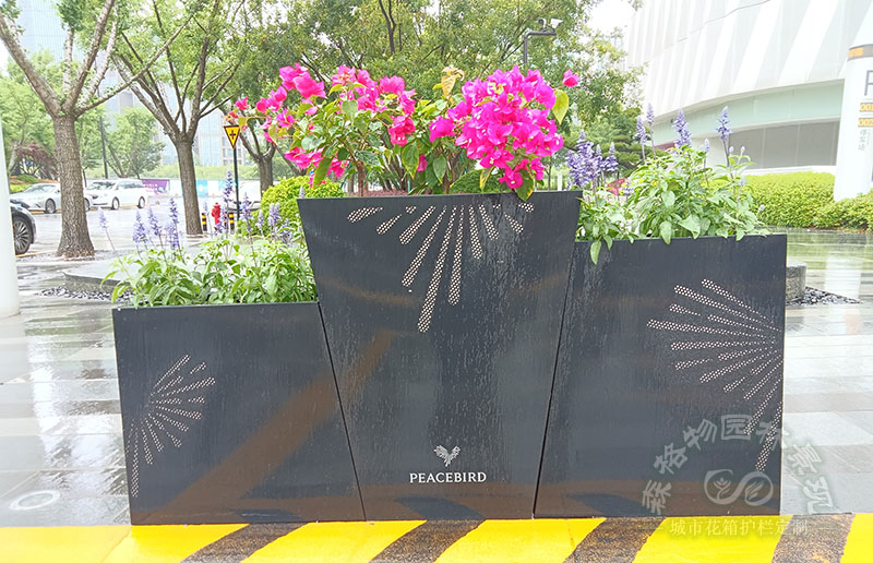 浙江寧波鳥巢花箱案例