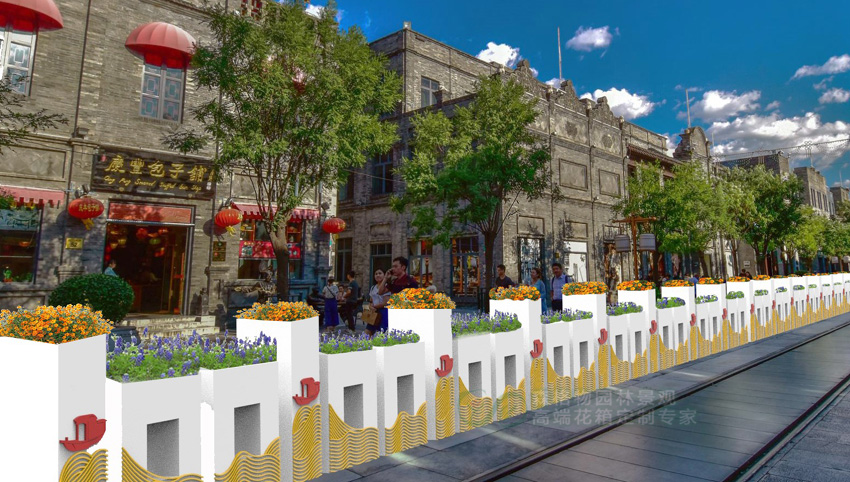 市政道路花箱在景觀綠化中要注意的幾個(gè)重要原則