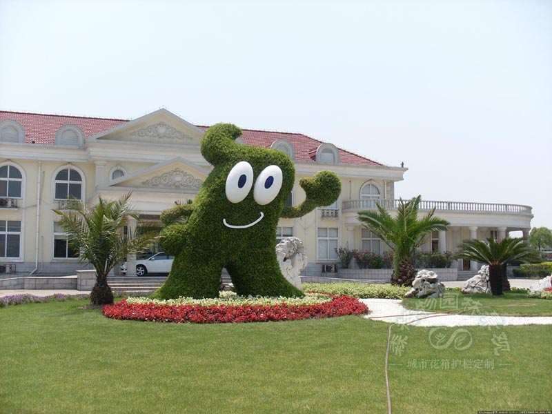 卡通綠雕在園林景觀中有哪些作用